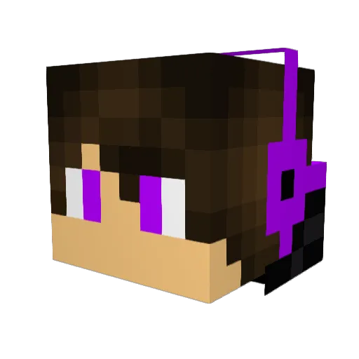 mobin13879 Minecraft avatar head, 3D render