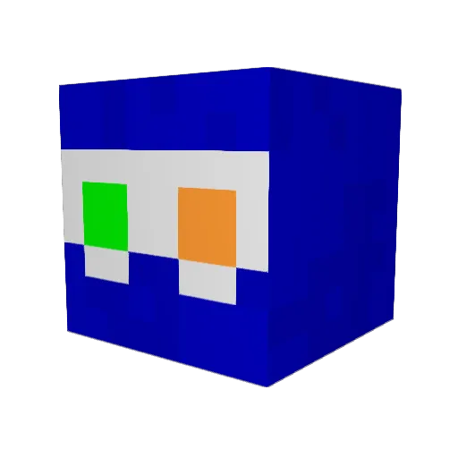 mobkilladude Minecraft avatar head, 3D render