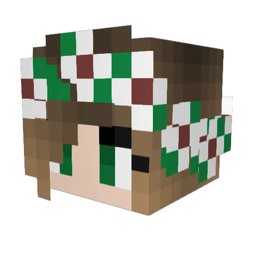 mobslayer2010 Minecraft avatar head, 3D render