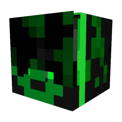mochasole Minecraft avatar head, 3D render