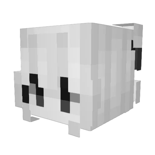 mochichi12011 Minecraft avatar head, 3D render