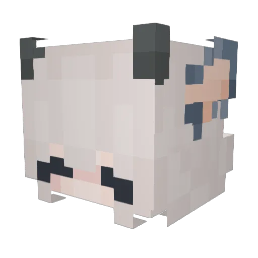 mochipenguin1 Minecraft avatar head, 3D render