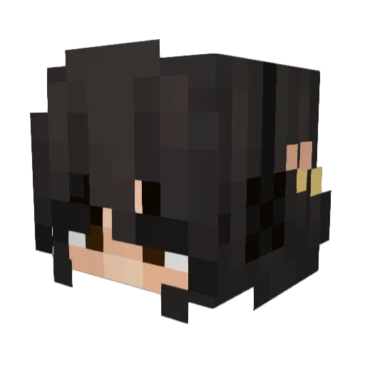 mockeyize Minecraft avatar head, 3D render