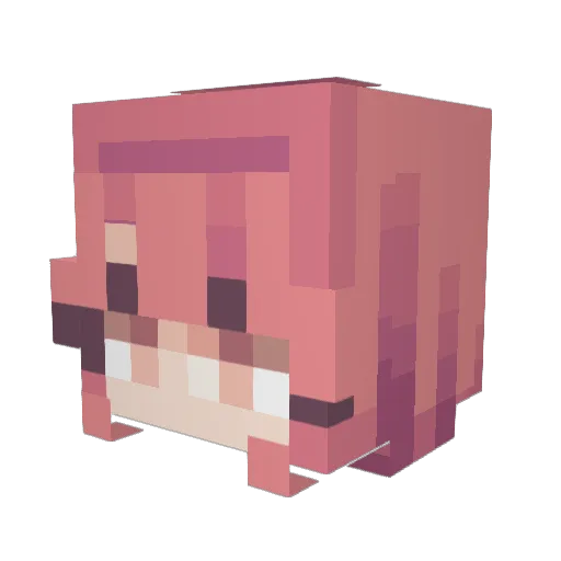 mocking_jay922 Minecraft avatar head, 3D render