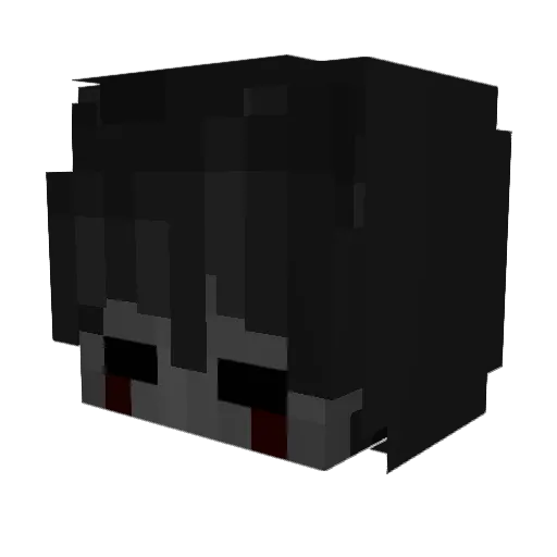 modboxz Minecraft avatar head, 3D render