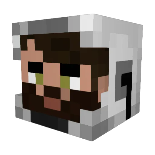 modernsniper586 Minecraft avatar head, 3D render