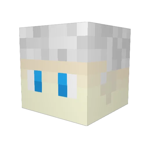 modsaxguy14 Minecraft avatar head, 3D render