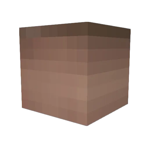 moe8ius Minecraft avatar head, 3D render