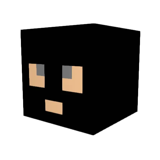 moesiee020 Minecraft avatar head, 3D render