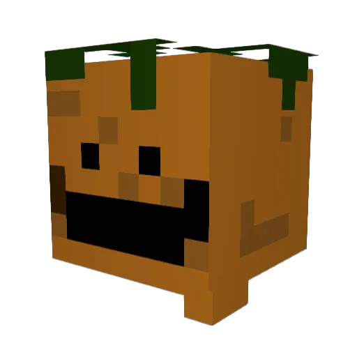 moffipoffi Minecraft avatar head, 3D render