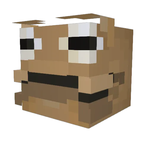 moggy2015 Minecraft avatar head, 3D render