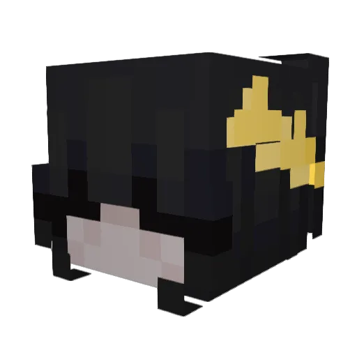 mogilalva Minecraft avatar head, 3D render