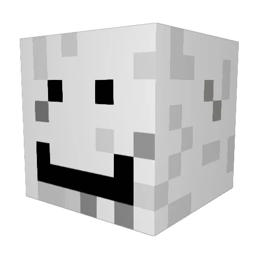 mogspogs Minecraft avatar head, 3D render