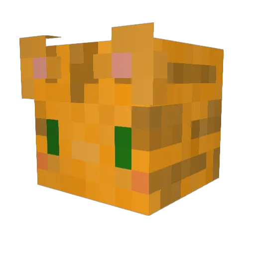 mogu915 Minecraft avatar head, 3D render