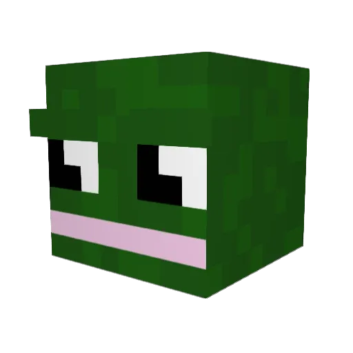 mogu_02 Minecraft avatar head, 3D render
