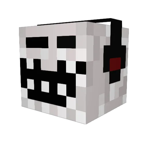 mogzzz7 Minecraft avatar head, 3D render
