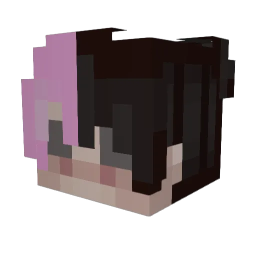 mohamedjamalll Minecraft avatar head, 3D render