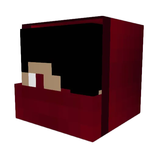 mohammed7477 Minecraft avatar head, 3D render