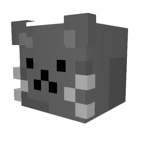 mohiWarrior208 Minecraft avatar head, 3D render