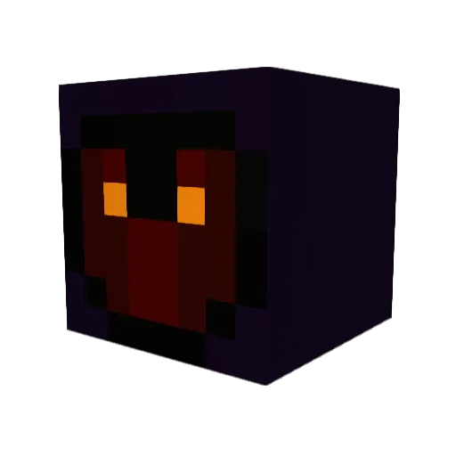 mohrmann Minecraft avatar head, 3D render