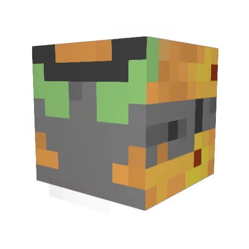moicmiguel Minecraft avatar head, 3D render