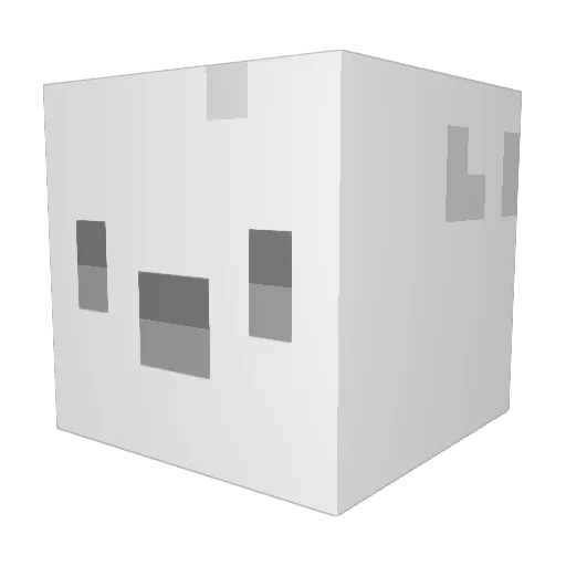 moimoi555 Minecraft avatar head, 3D render