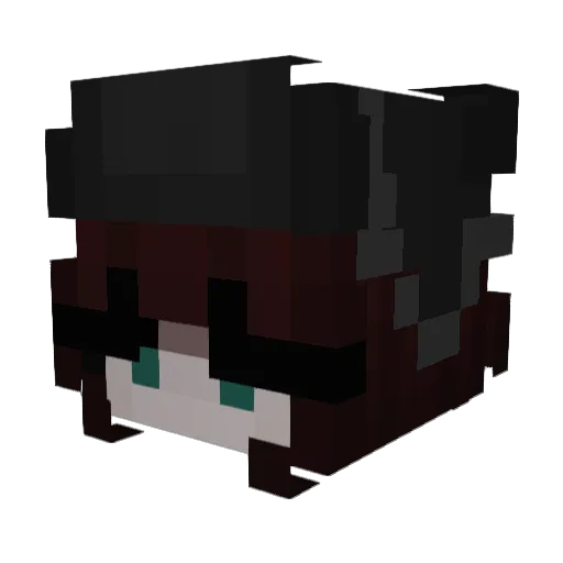 moistcanto655 Minecraft avatar head, 3D render