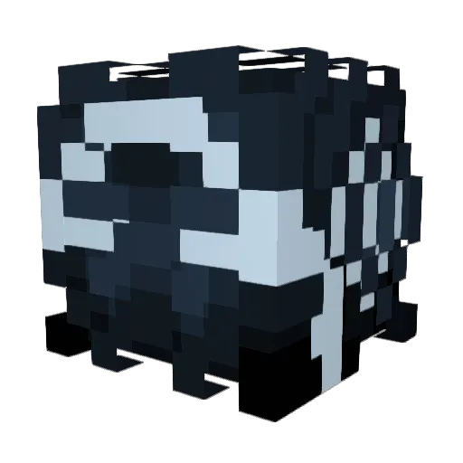 moistcocacola Minecraft avatar head, 3D render