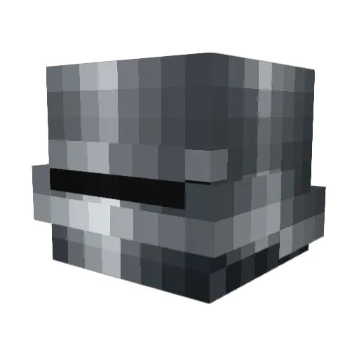 mojanghunter Minecraft avatar head, 3D render