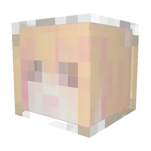 mojarin9985 Minecraft avatar head, 3D render