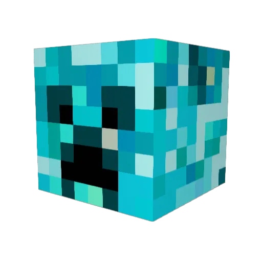 mojo743 Minecraft avatar head, 3D render
