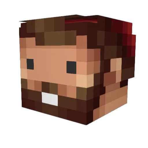 mojojoejoe11 Minecraft avatar head, 3D render