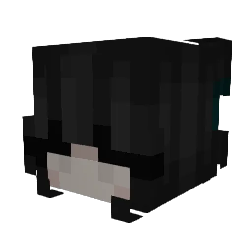 moka_2007 Minecraft avatar head, 3D render