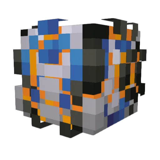 mokers2 Minecraft avatar head, 3D render