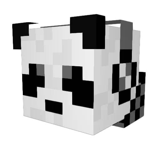 mokss1 Minecraft avatar head, 3D render