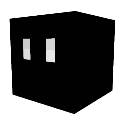 molefy Minecraft avatar head, 3D render