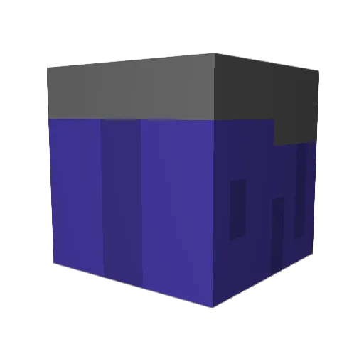 molinator11 Minecraft avatar head, 3D render