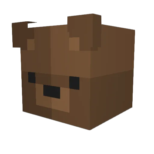 mollyh0921 Minecraft avatar head, 3D render