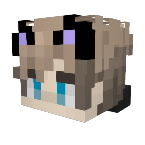molokosos69 Minecraft avatar head, 3D render