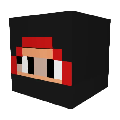 moltenman36 Minecraft avatar head, 3D render