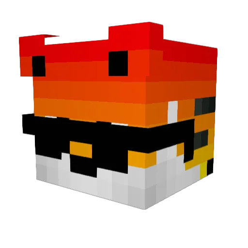 mom2jbakmonkey Minecraft avatar head, 3D render