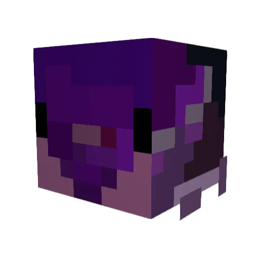 mometasami Minecraft avatar head, 3D render