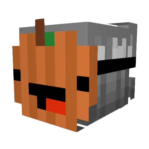 mommymelky Minecraft avatar head, 3D render