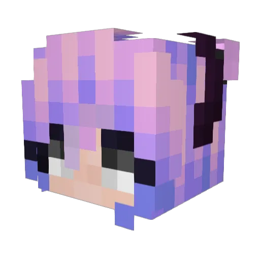 momo201811 Minecraft avatar head, 3D render