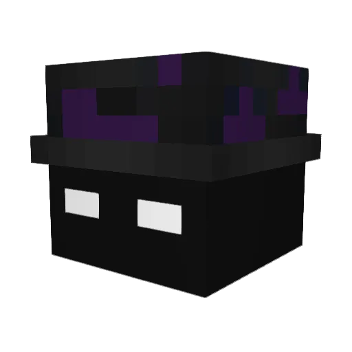 momo_ADe Minecraft avatar head, 3D render
