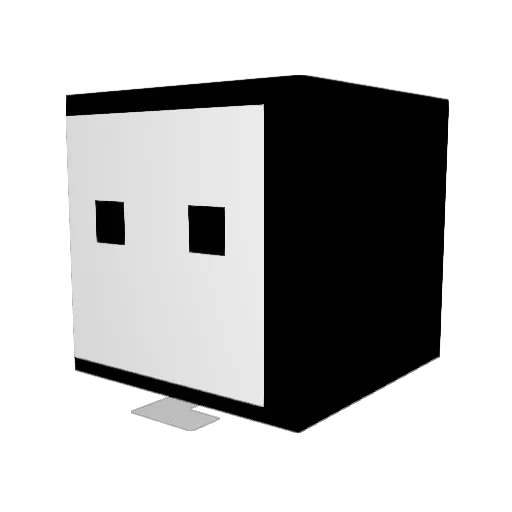 momsbigbear Minecraft avatar head, 3D render