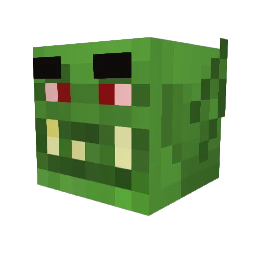 momy1337 Minecraft avatar head, 3D render