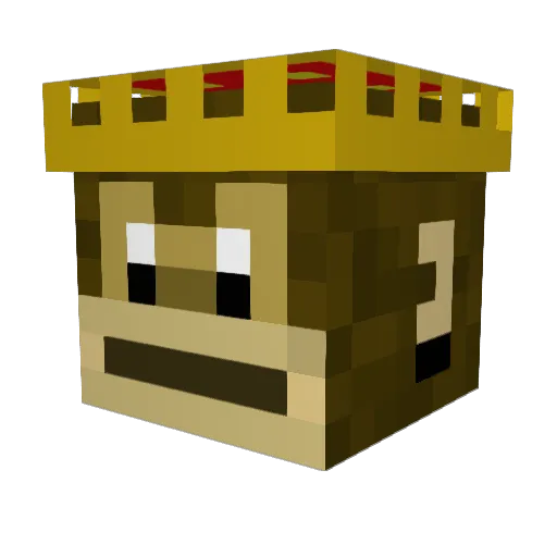 monKeyDizZle Minecraft avatar head, 3D render