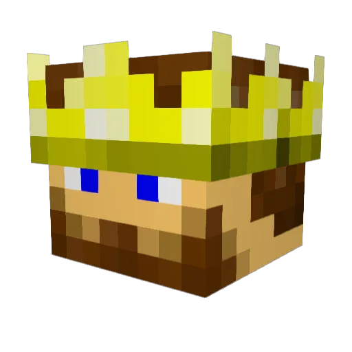 monarch527 Minecraft avatar head, 3D render