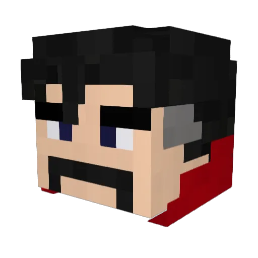 mondo2004 Minecraft avatar head, 3D render